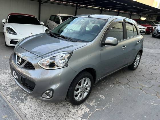 NISSAN MARCH 1.0 SV 12V FLEX 4P MANUAL NISSAN MARCH 1.0 SV 12V FLEX 4P MANUAL